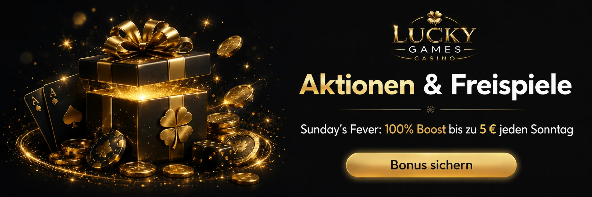 Lucky Games Casino Aktionen und Freispiele